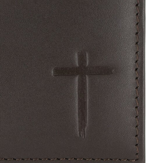 oxmox Leather Wallet RFID protection Genuine Leather 11 cm