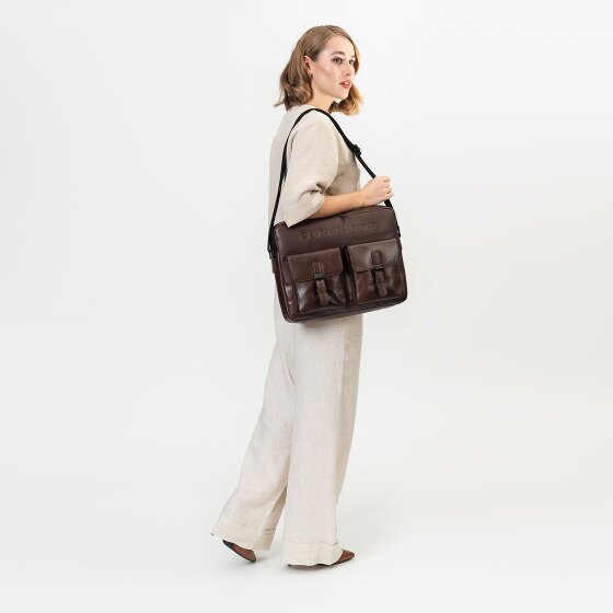 Farmhood Memphis Briefcases Messenger Leather 38 cm Laptop compartment