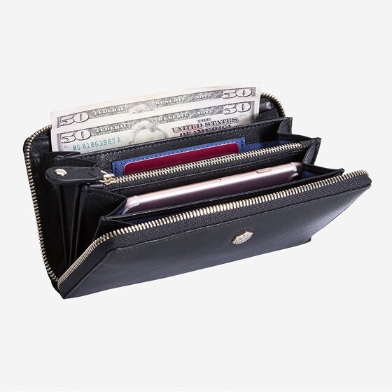 Jekyll & Hide Zulu wallet RFID leather 17 cm