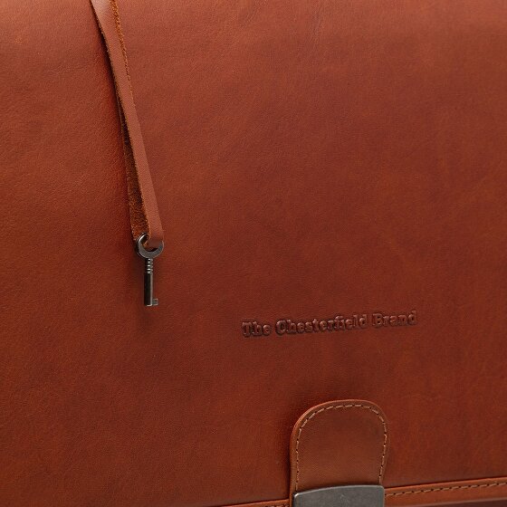 The Chesterfield Brand Glenwood Briefcases Messenger Leather 42 cm Laptop compartment