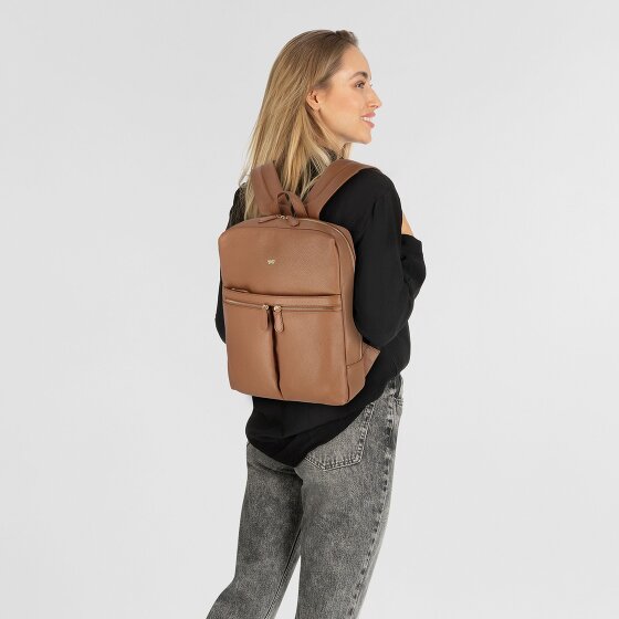Braun Büffel Hanna Business backpack M Leather 40 cm Laptop compartment