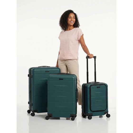 Police London 4 wheels Suitcase set 3-piece Expandable