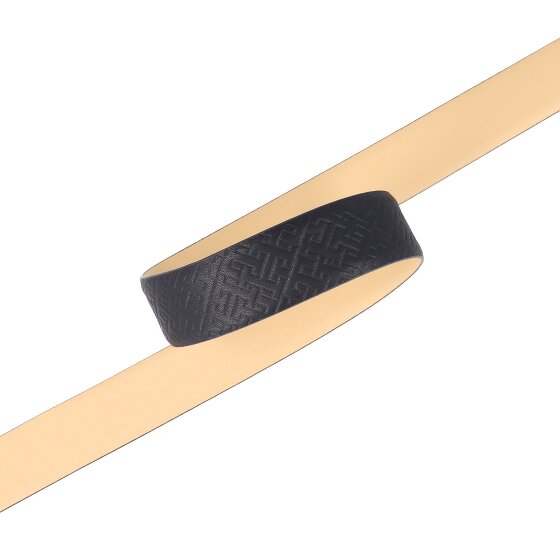 Tommy Hilfiger TH Logo Bombe REV 3.0 Reversible belt Leather