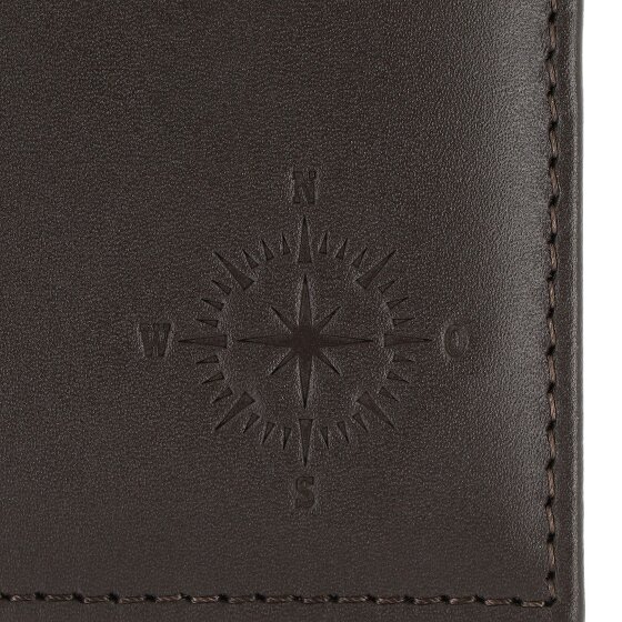 oxmox Leather Wallet RFID protection Genuine Leather 11 cm