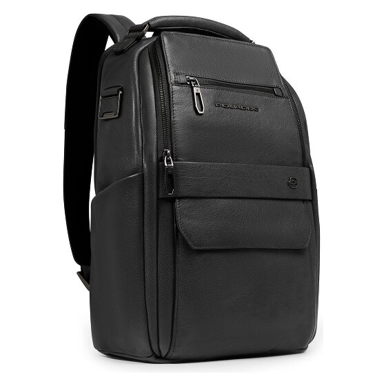 Piquadro Solm Daypack Leather 39 cm Laptop compartment