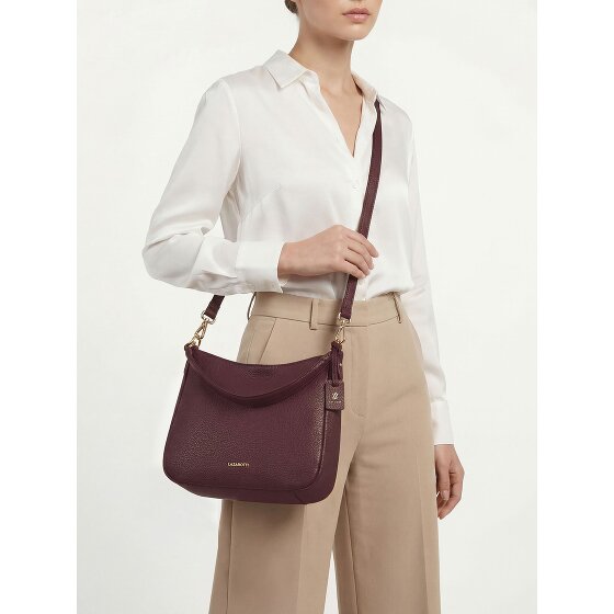 Lazarotti Bologna Leather Hobo Shoulder Bag, Leather, 27 cm