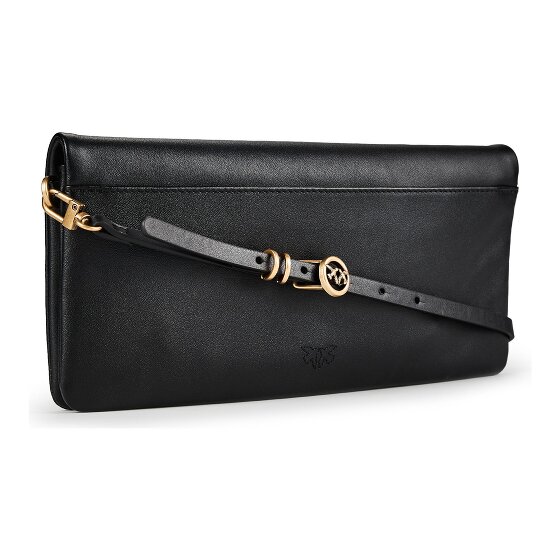 PINKO Love Soft Clutch bag Genuine Leather 27 cm