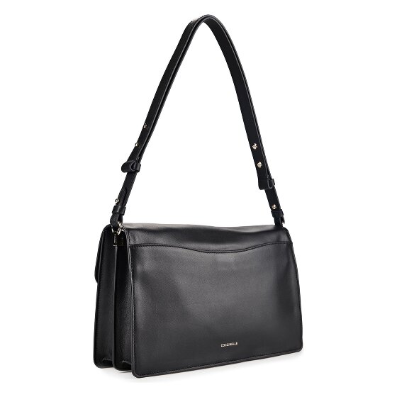 Coccinelle C-Me Shoulder Bag Genuine Leather 32 cm