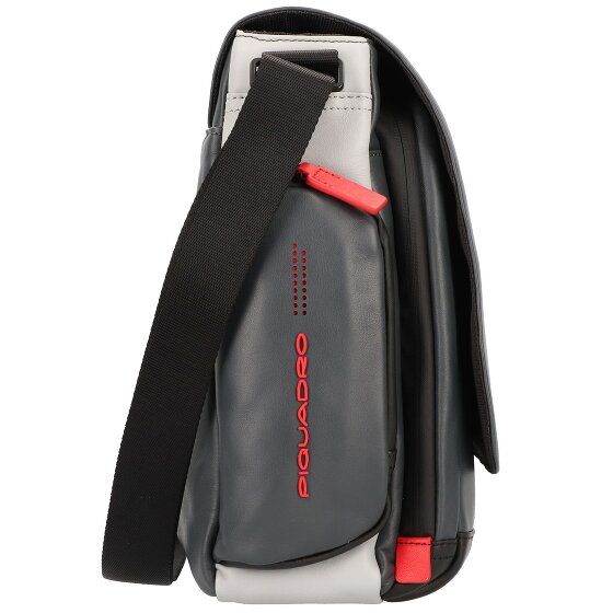 Piquadro Urban Messenger leather 36 cm laptop compartment