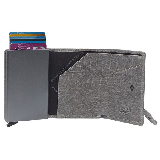 The Chesterfield Brand Antique Buff Credit card case RFID protection Leather 7 cm