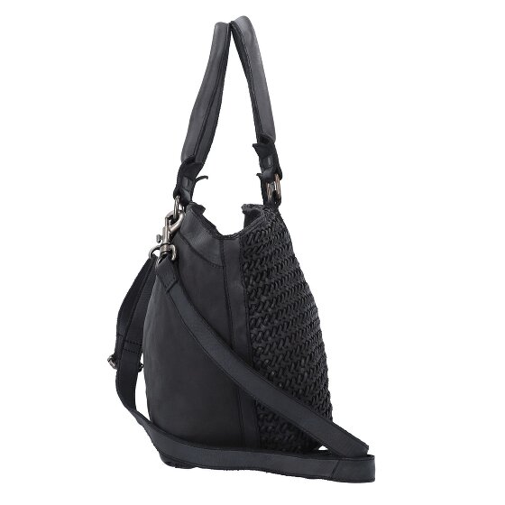Harbour 2nd Soft Weaving Dilara Shoulder Bag Leather 44 cm