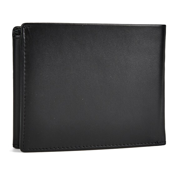 Esquire Silk Wallet RFID protection Genuine Leather 12 cm