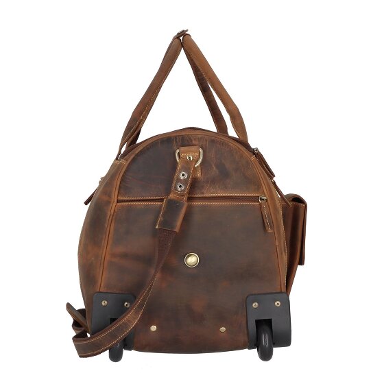 Greenburry Vintage 2 wheels Travel bag Leather 32 cm