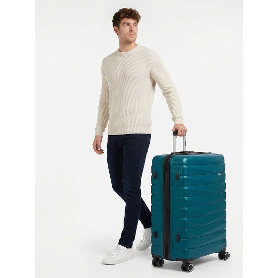 Bench Paris 4 wheels Trolley L 76 cm Expandable