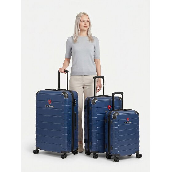 Tonino Lamborghini Tonino Lamborghini Milano Trolley 3-SET with expansion fold and XL Trunk