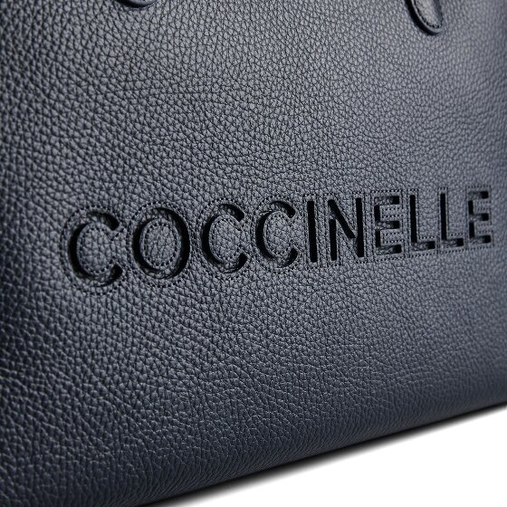 Coccinelle Myrtha Shopper Bag Genuine Leather 36 cm