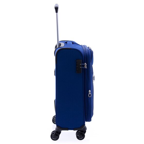 Gladiator 2000 4 wheels Cabin trolley 55 cm with expansion pleat