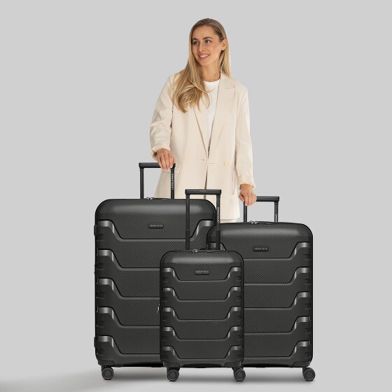 Smartbox Edition 01 4 wheels Suitcase set 3-piece with expansion pleat