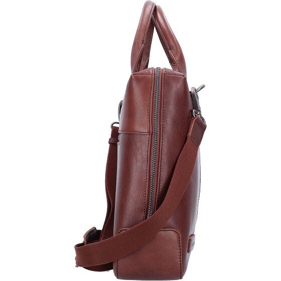 Plevier Rock Basalt Briefcase Leather 41 cm Laptop compartment
