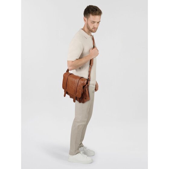 aunts & uncles Grandma's Luxury Club Briefcases Messenger Genuine Leather 34 cm Laptop compartment