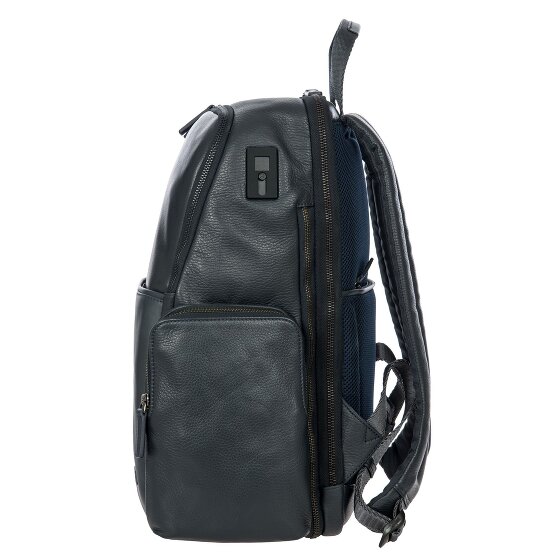 Bric's Torino backpack leather 45 cm laptop compartment