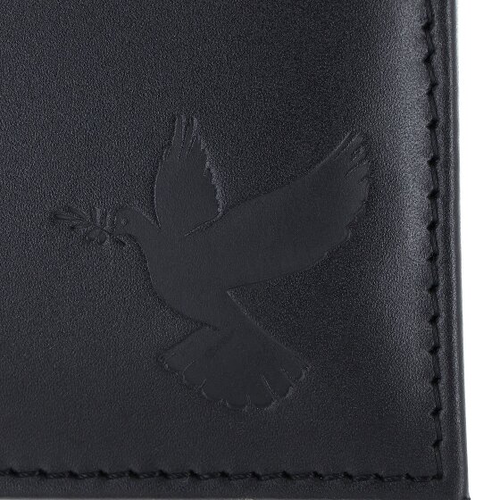 oxmox Leather Wallet RFID protection Genuine Leather 11 cm