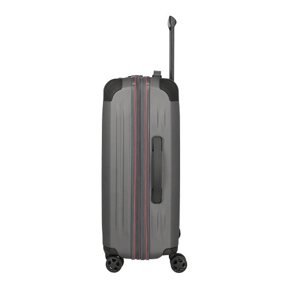 Travelite Dynamiic 4 wheels Suitcase set 3-piece with expansion pleat
