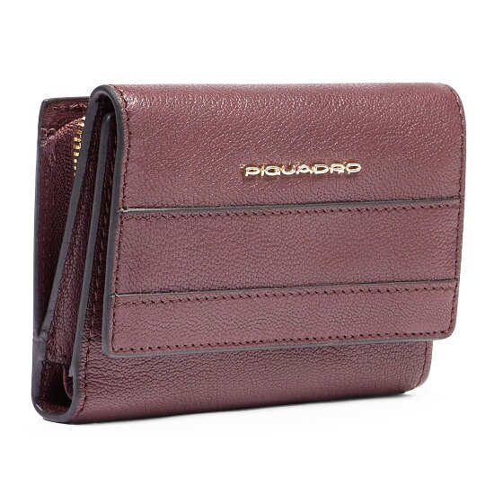 Piquadro Patricia Wallet RFID protection Leather 9 cm