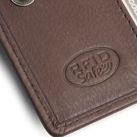 The Chesterfield Brand Floren Wallet RFID protection Genuine Leather 11 cm