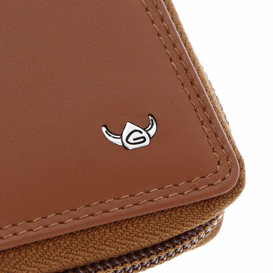 Golden Head Polo Wallet RFID protection Genuine Leather 12.5 cm