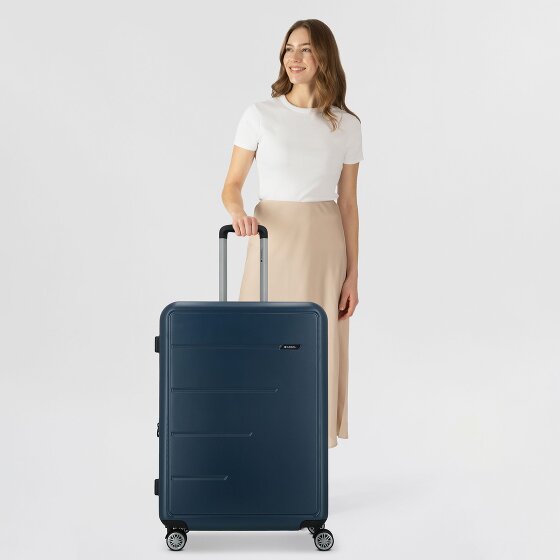 Gabol Future Plus 4 wheels Trolley 74 cm with expansion pleat