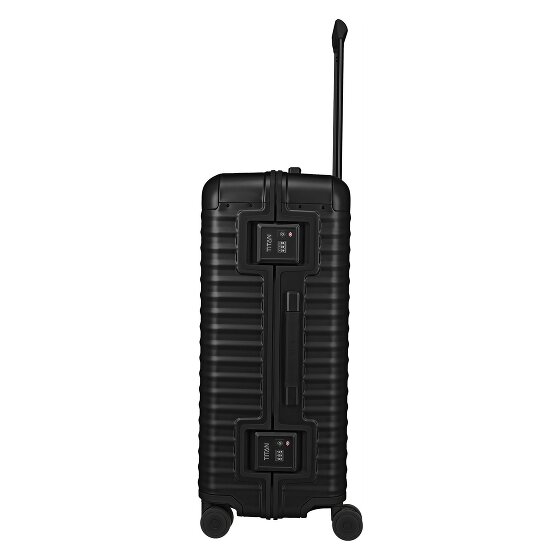 Titan Eternity 4-Wheel Aluminum L Trolley, 75 cm