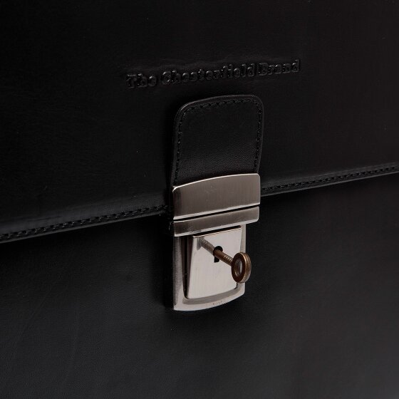 The Chesterfield Brand Salvatore Briefcases Messenger Leather 42 cm Laptop compartment