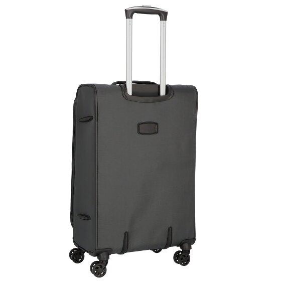 d&n Travel Line 6704 4 Roll Suitcase Set 3pcs.
