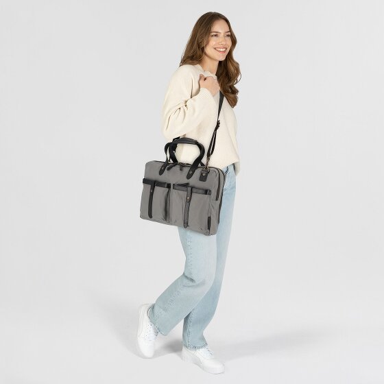 Harbour 2nd City Canvas Will Briefcase 42 cm Laptop compartment