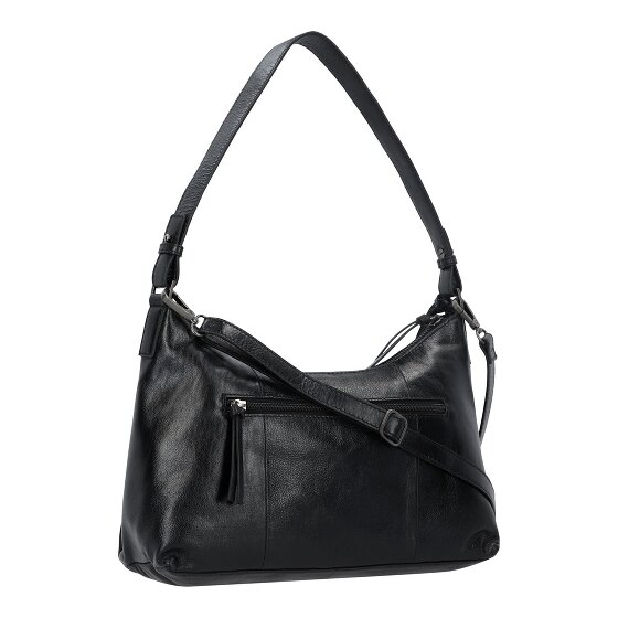 Burkely Creased Crystal Shoulder Bag Leather 31 cm