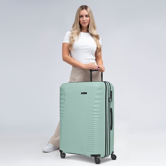 Farmhood Eco Edition 4 wheels Trolley 77 cm with expansion pleat