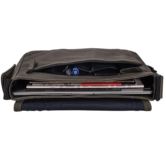 Leonhard Heyden The Hague Messenger Leather 31 cm