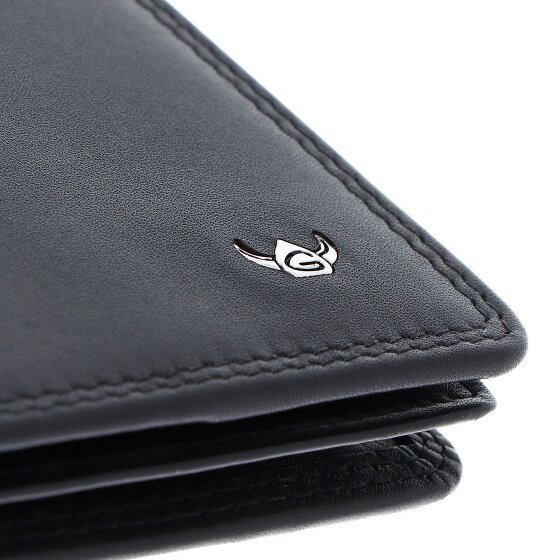 Golden Head Polo Wallet RFID protection Genuine Leather 11.5 cm