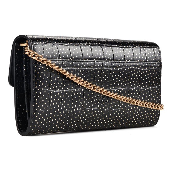 PINKO Love One Clutch purse Genuine Leather 19 cm