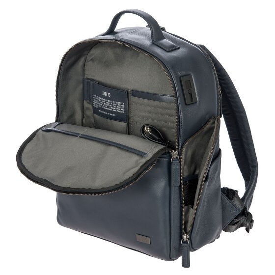 Bric's Torino backpack leather 40 cm laptop compartment