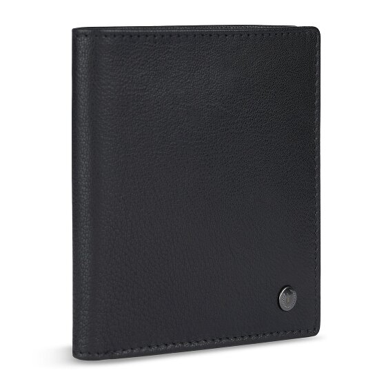 Bugatti Black Magic Wallet RFID protection Leather 10 cm