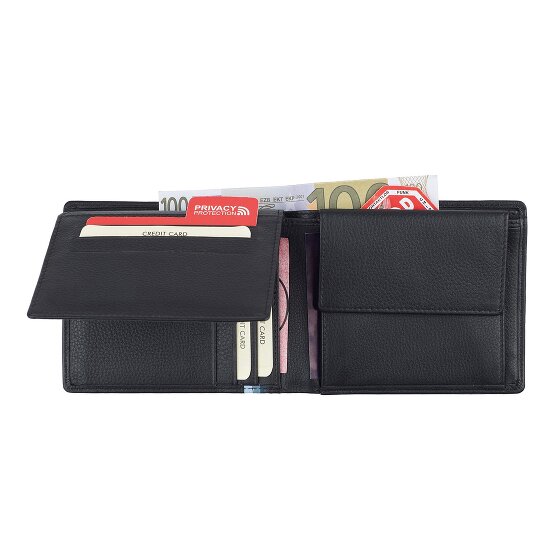 Bench Wallet RFID leather 11 cm