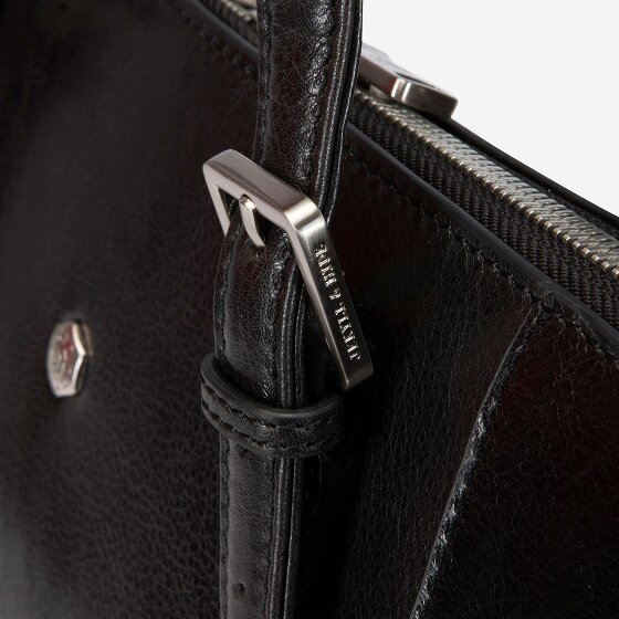 Jekyll & Hide Madrid Shoulder Bag RFID protection Leather 39 cm Laptop compartment Jekyll & Hide Madrid Shoulder Bag RFID protection Leather 39 cm Laptop compartment