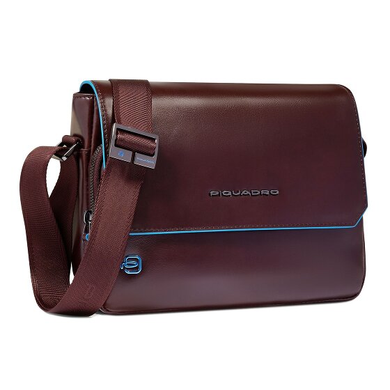 Piquadro Blue Square Messenger Leather 23 cm