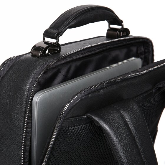 Piquadro Mode Special backpack leather 40 cm laptop compartment