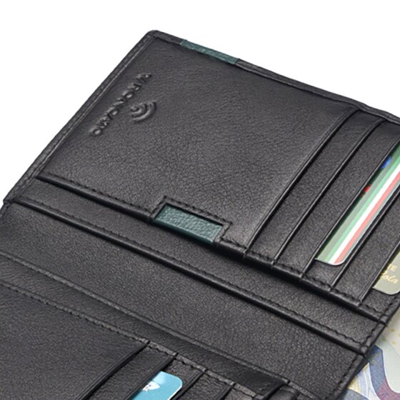 Roncato Monaco Wallet RFID protection Leather 9.5 cm