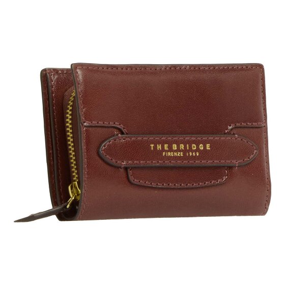 The Bridge Lucrezia Wallet RFID protection Genuine Leather 12 cm