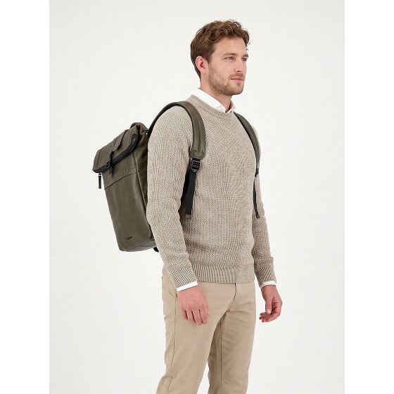 Burkely Minimal Mason Daypack Genuine Leather 37 cm Laptop compartment