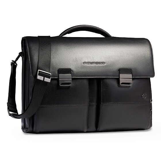 Piquadro Philip Briefcases Messenger Leather 42 cm Laptop compartment